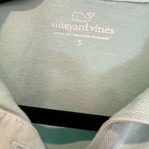 Vineyard Vines Mint Green/Light Aqua Polo Shirt